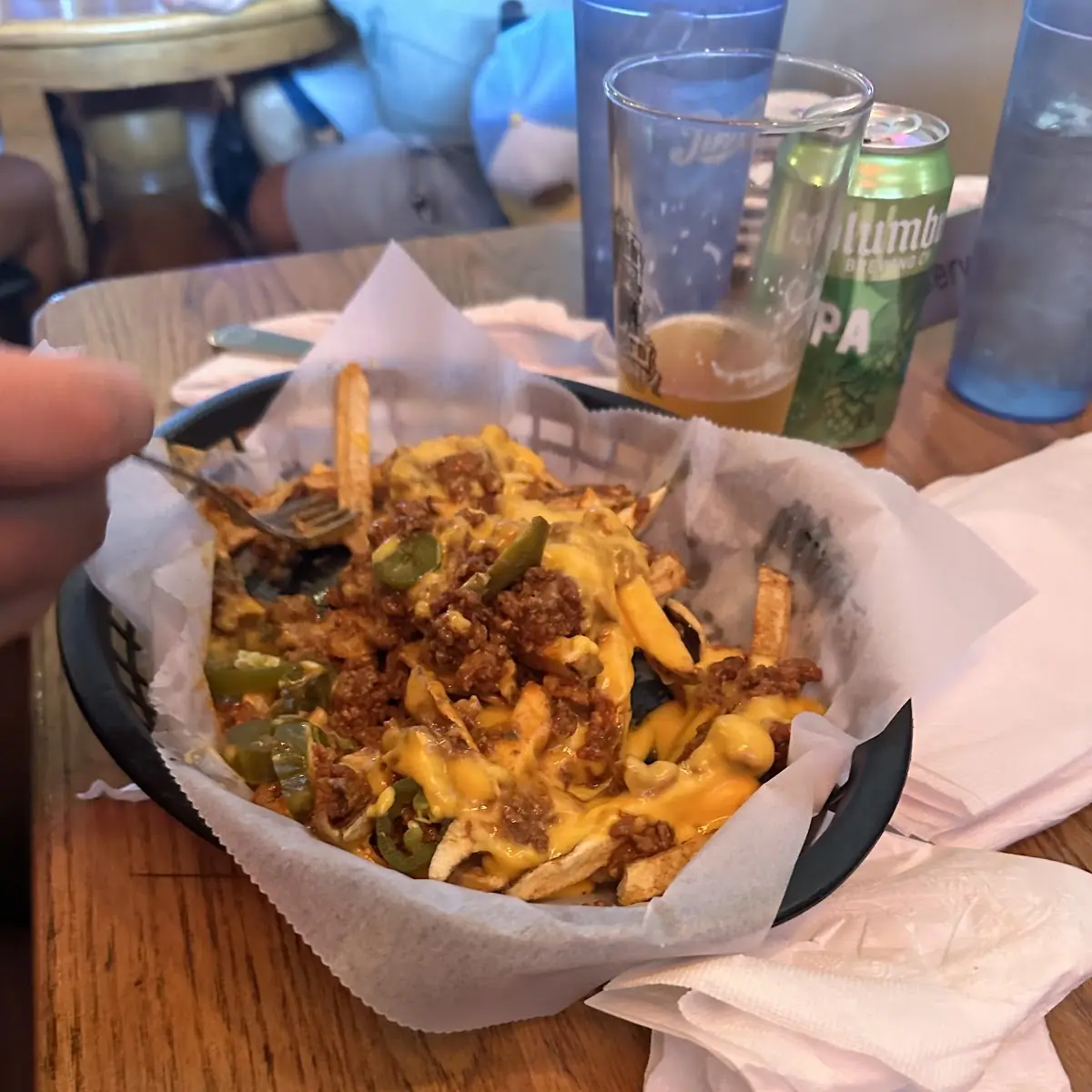 Loaded Fries with Cheese