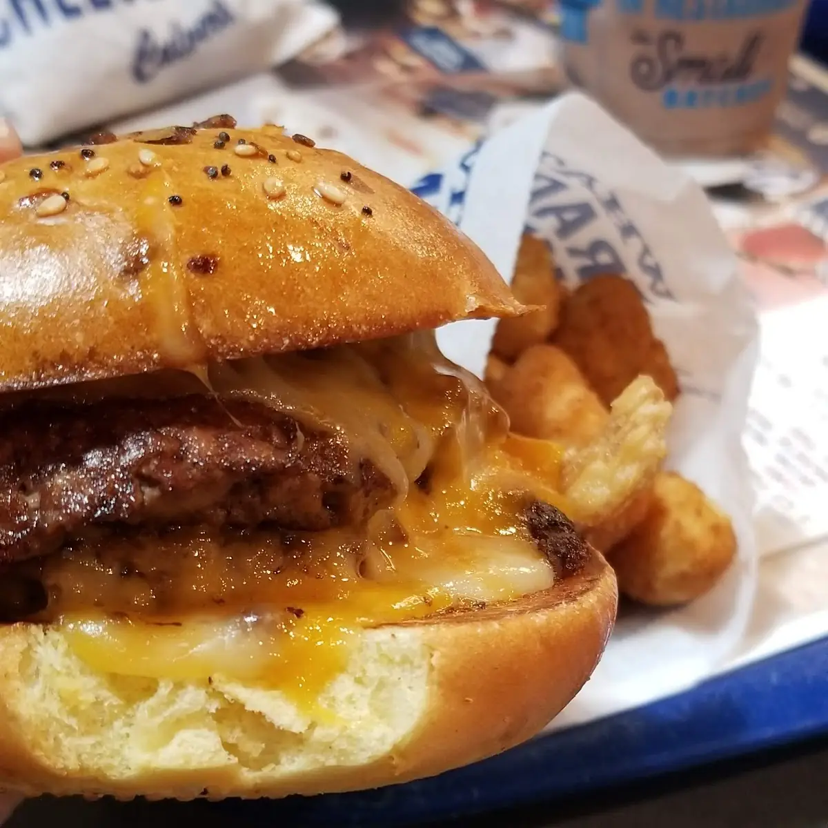 Colby Jack Pub Burger