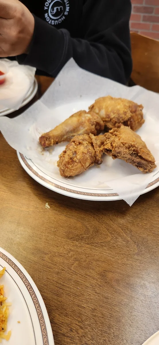 Fried Chicken with fries 4pcs