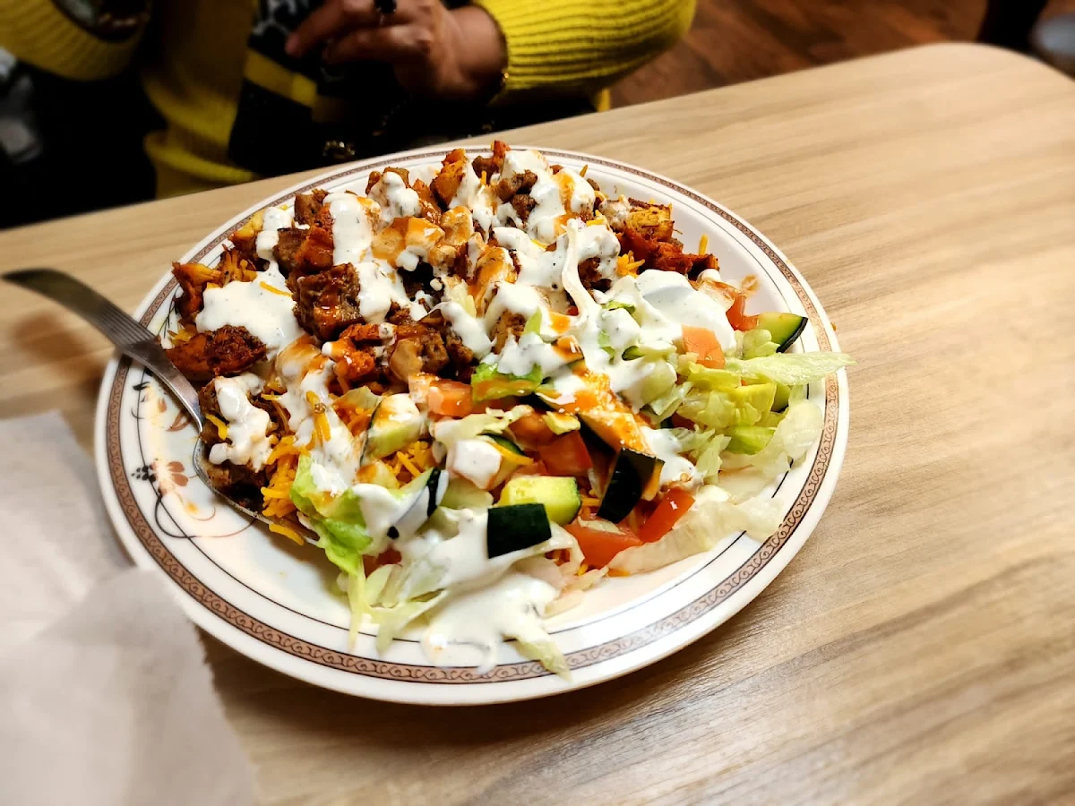 Gyro over Rice