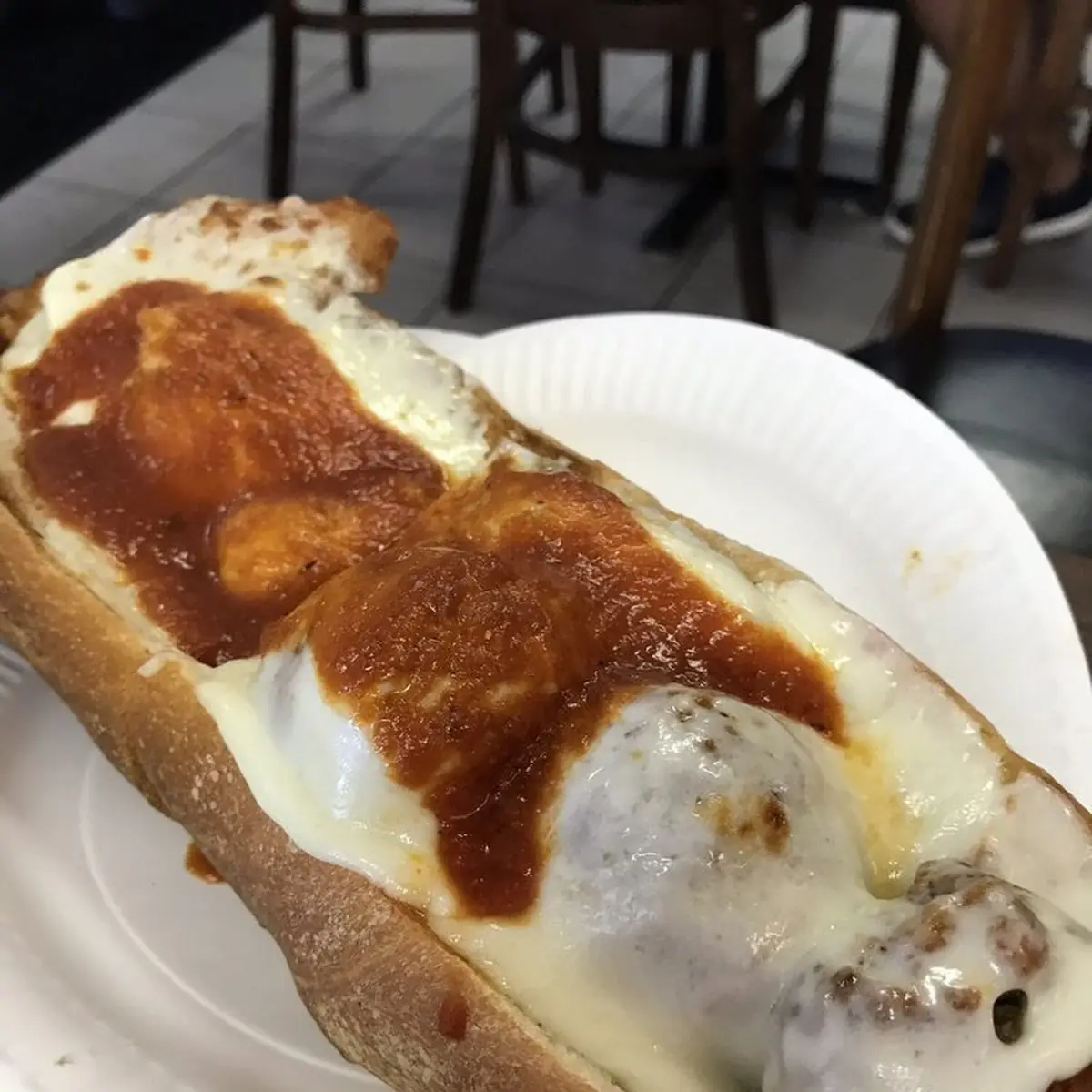 Meatball Parm Sandwich