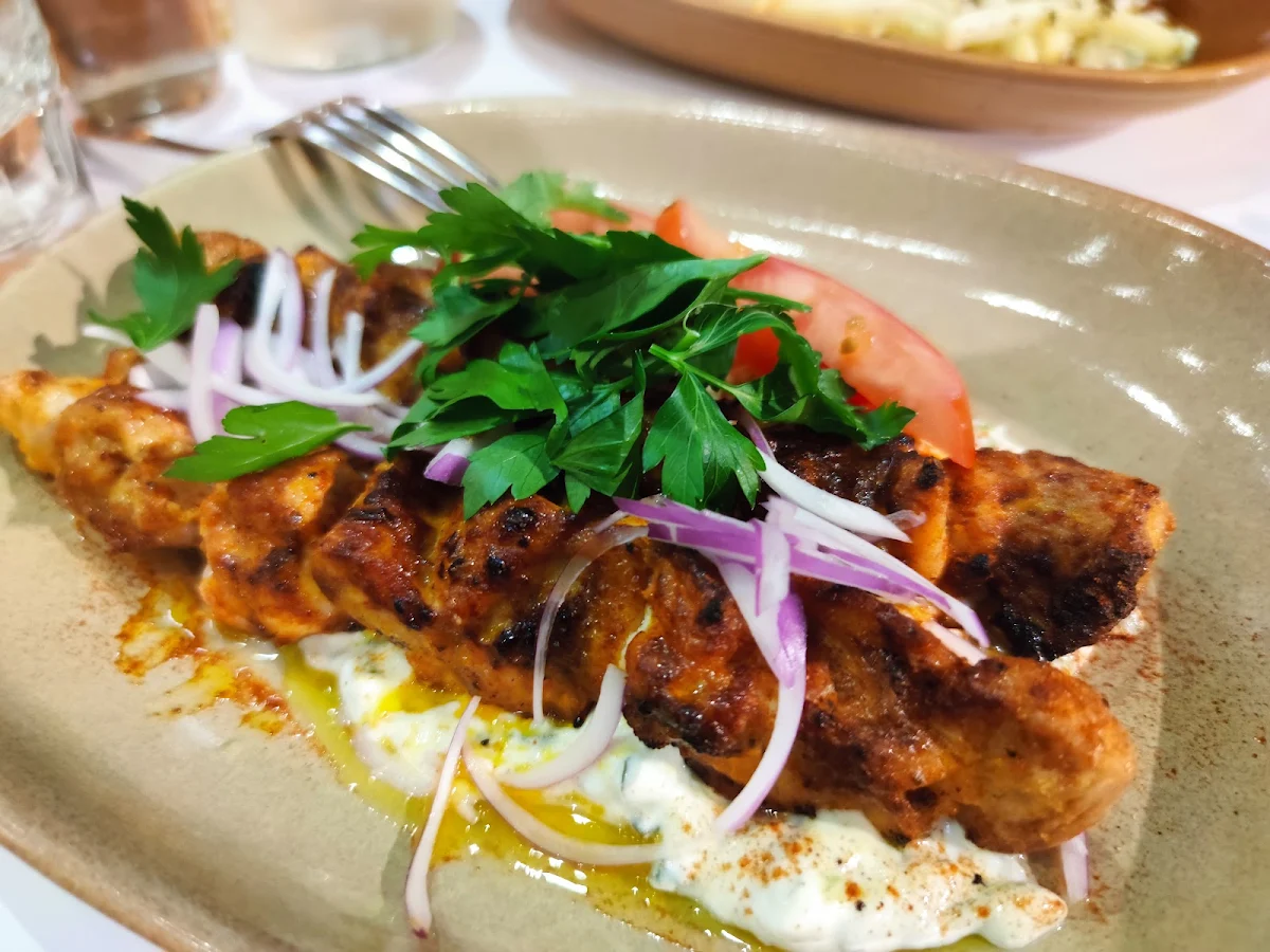 BBQ Chicken Souvlaki