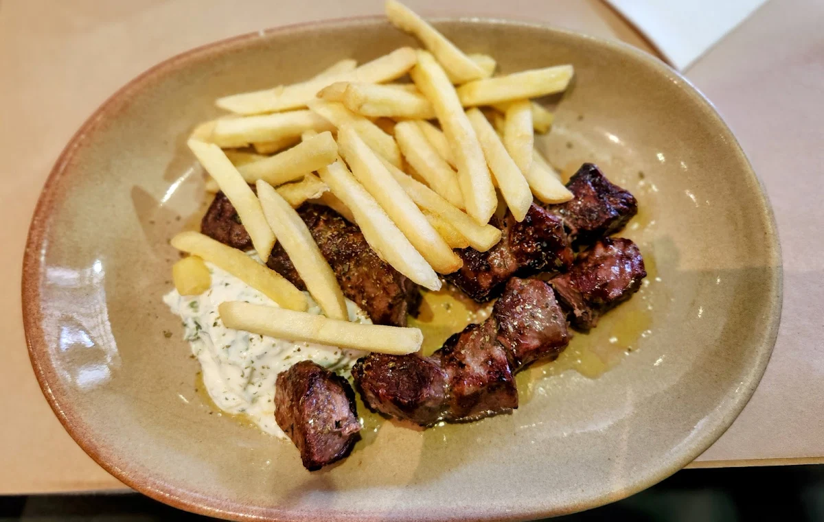 BBQ Lamb Souvlaki