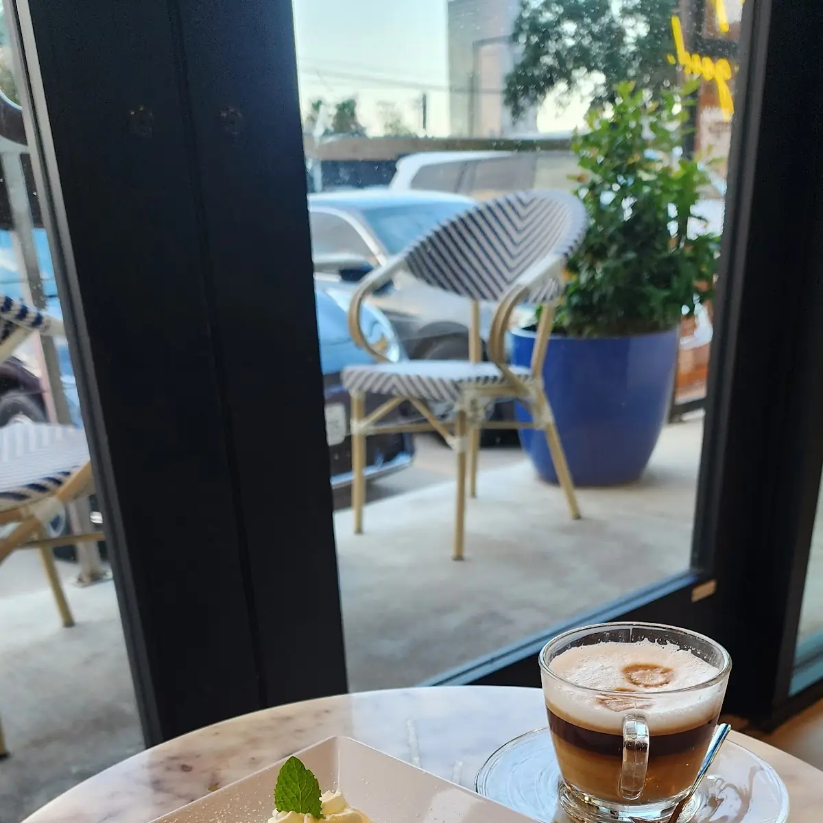 Nutella Crepe and Cortado