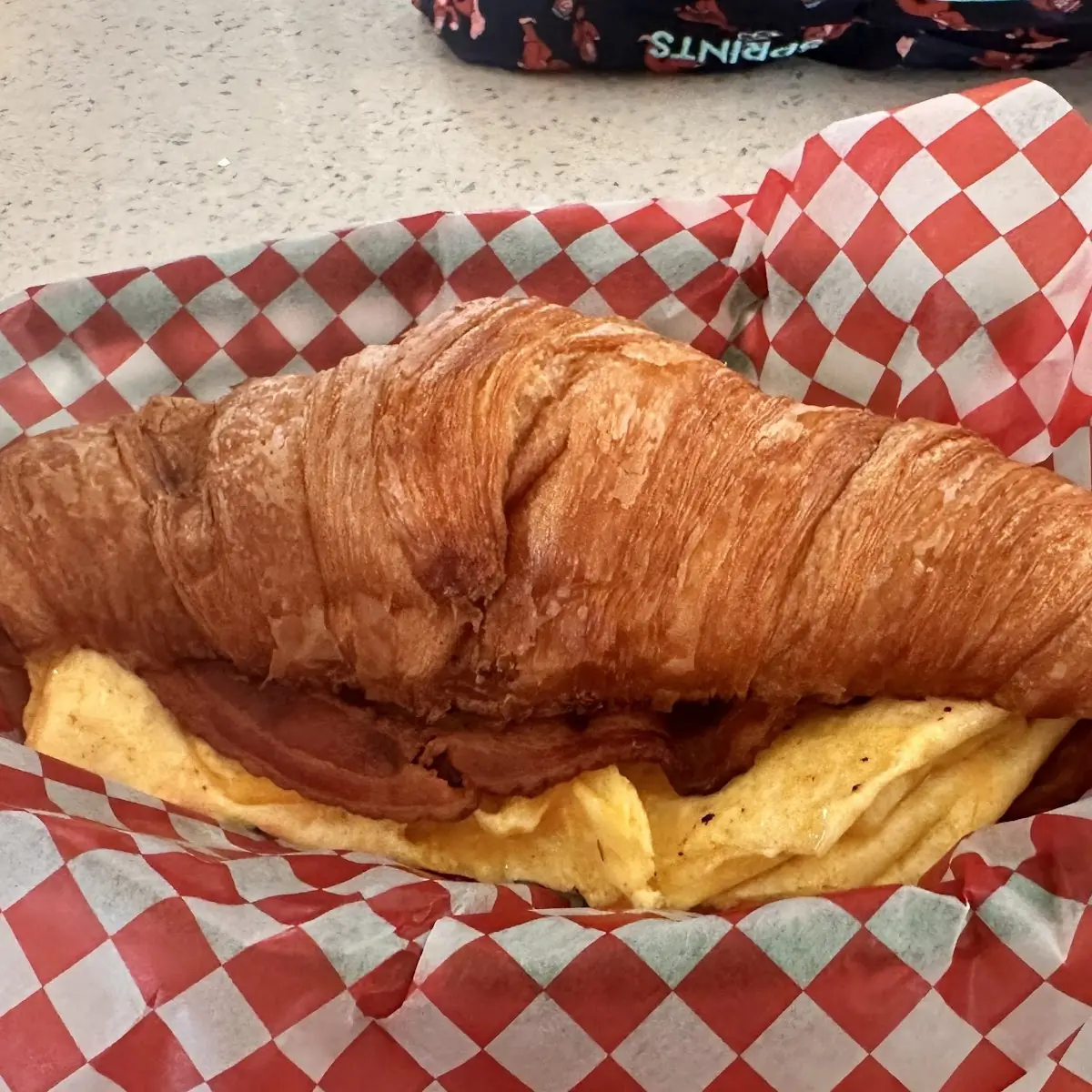 Breakfast Sandwich Croissant