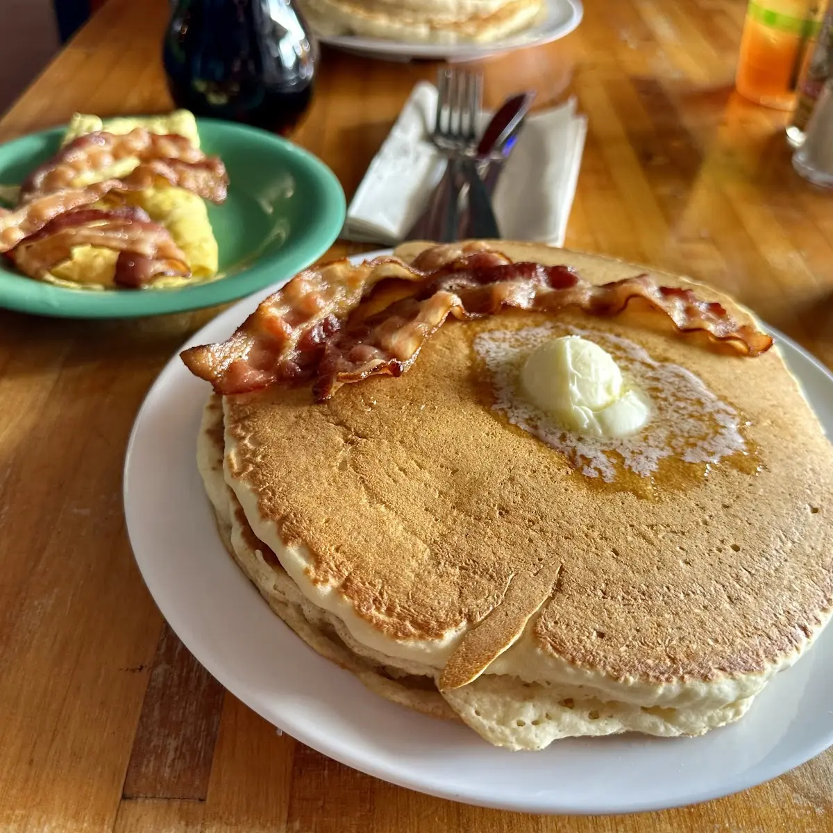 Pancake Breakfast 2pc Meat