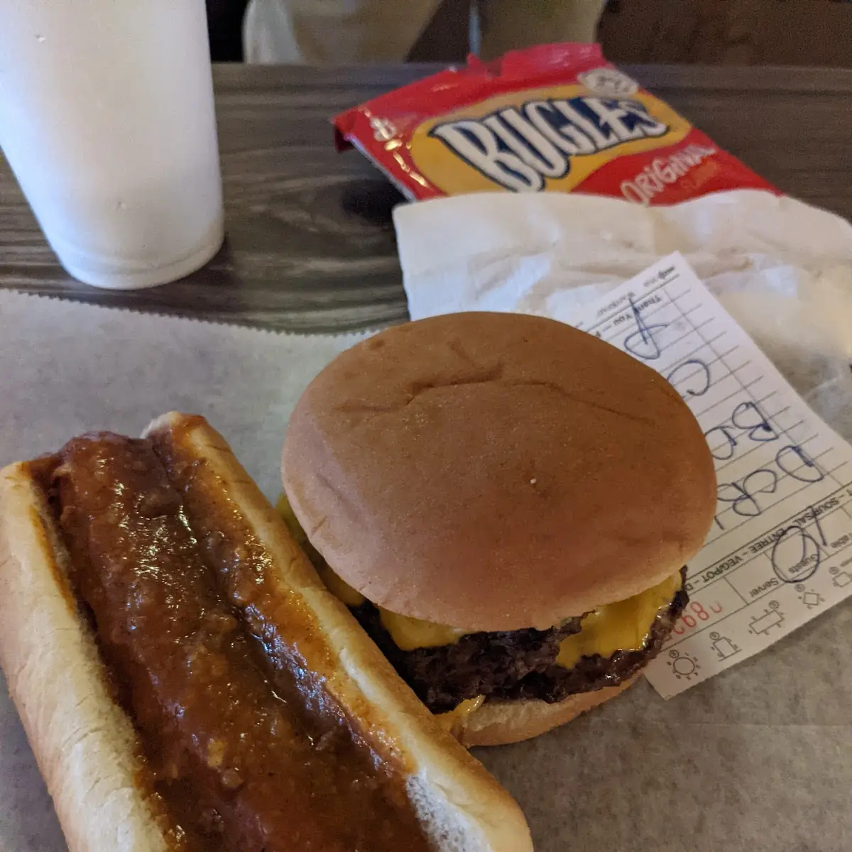 Hot Dog and Burger