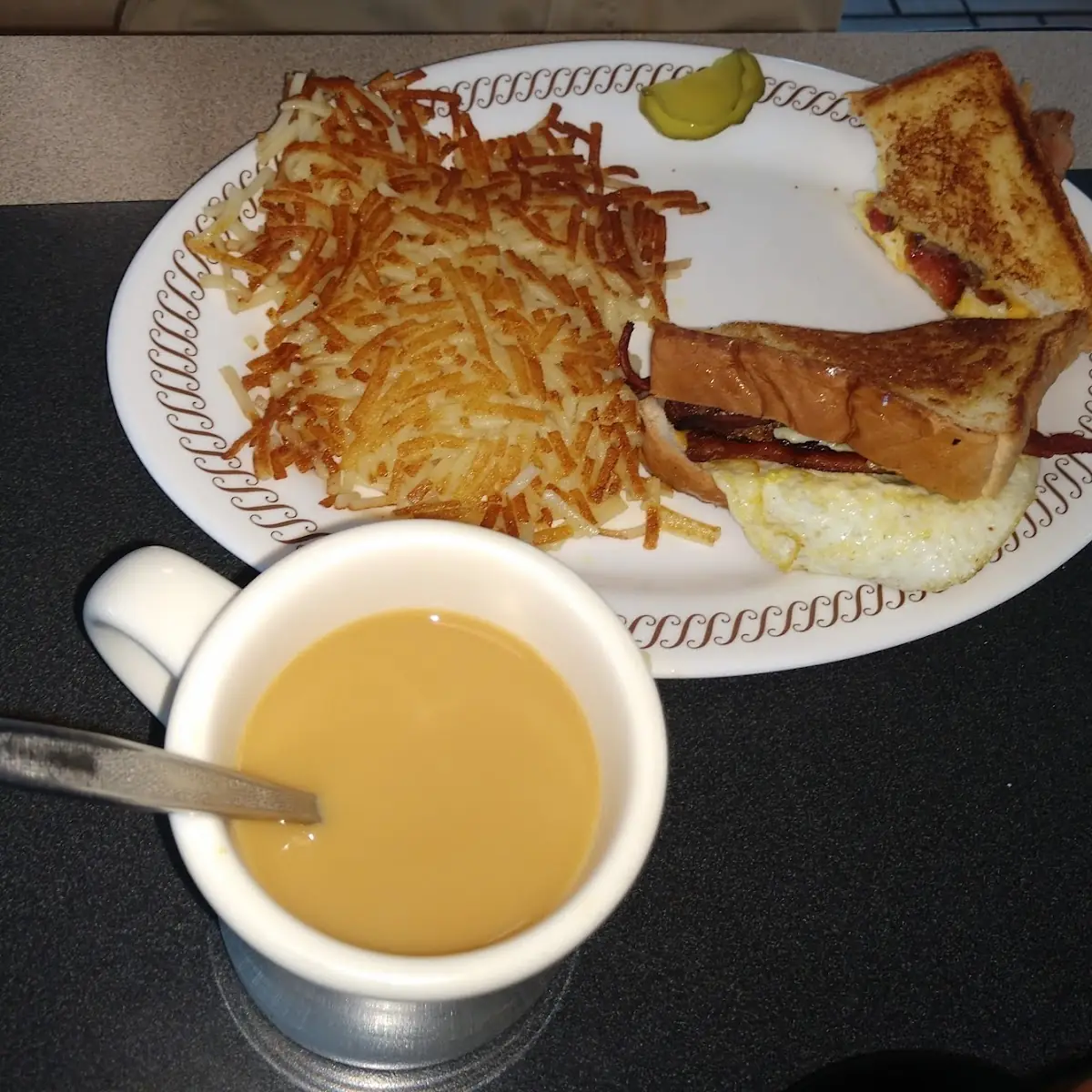 Texas Bacon Patty Melt