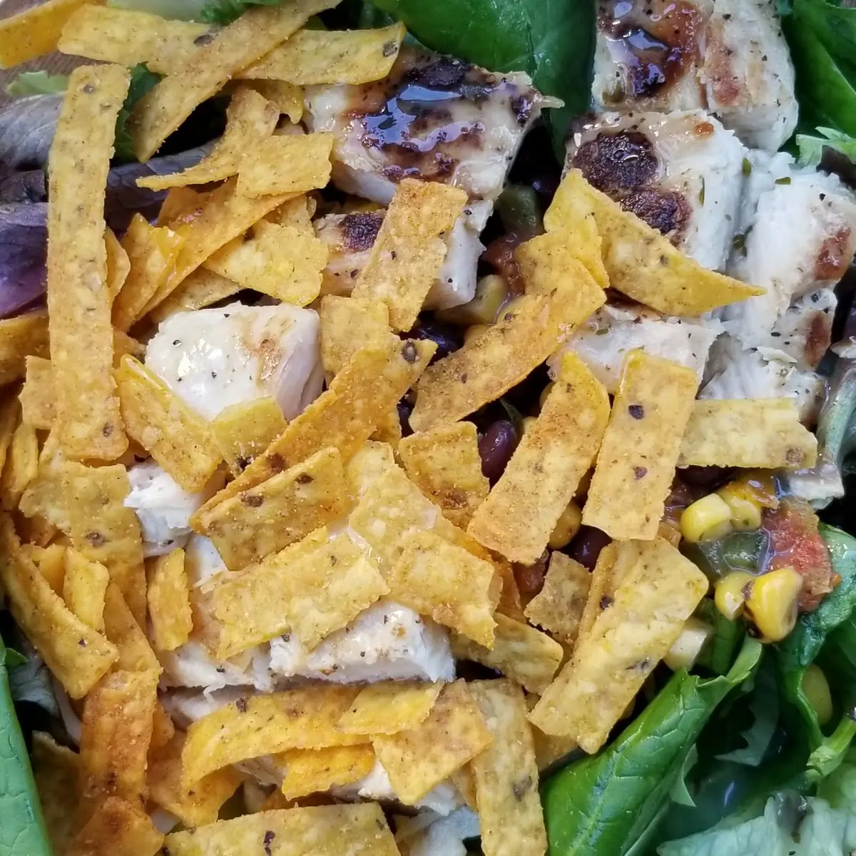 South Western Salad Grilled Chicken