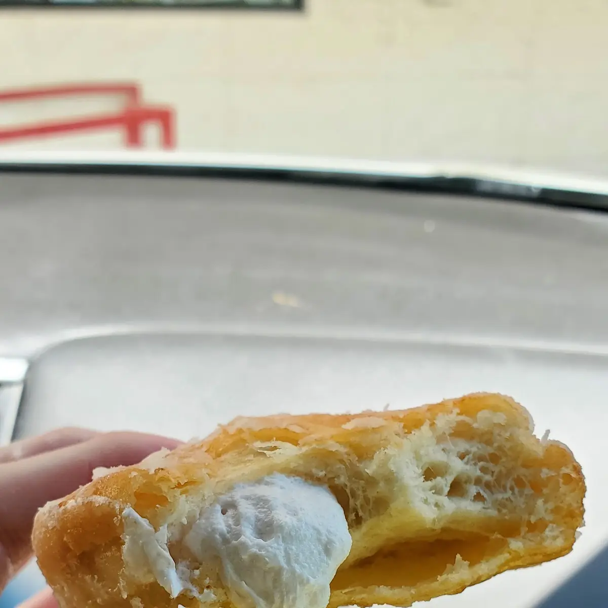 Cream Filled Donut