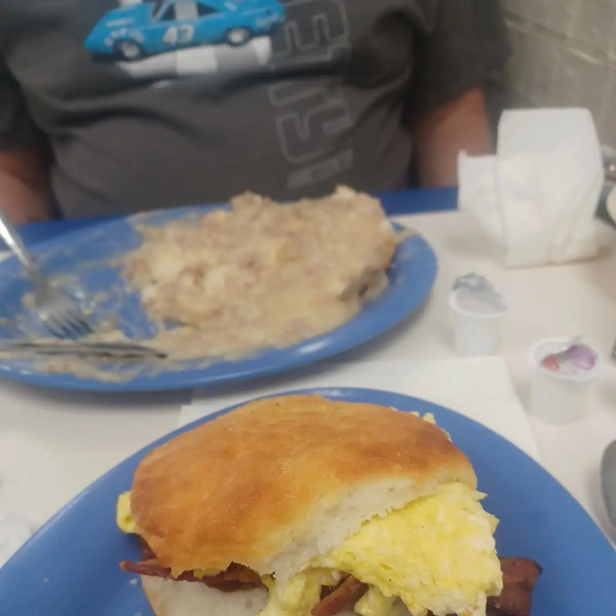 Bacon Egg and Cheese Biscuit