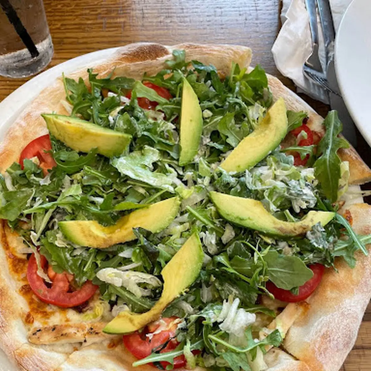 Club Pizza Without Arugula