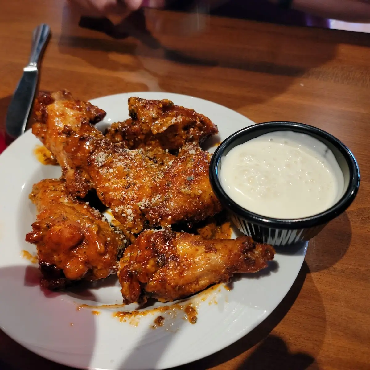 Crispy Parmesan Wings
