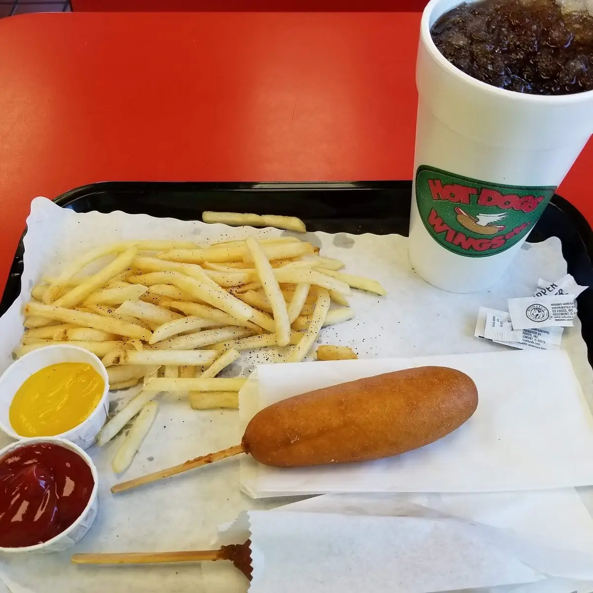2 Corn Dog Combo