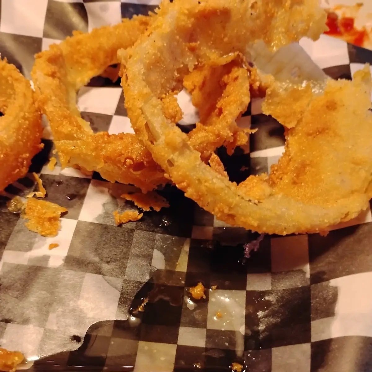 Greasy Onion Rings