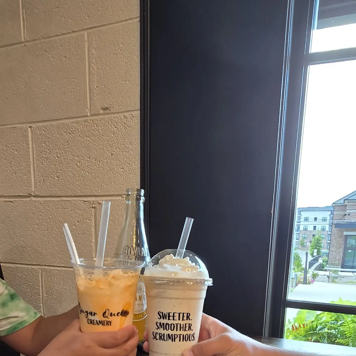Orange Cream Float and Oatmeal Creme Pie Shake