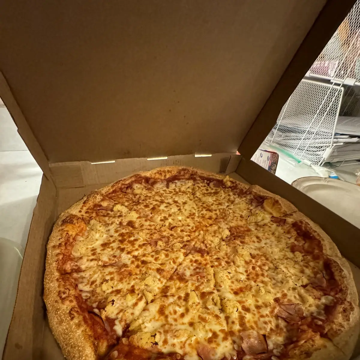 Large Hawaii Pizza