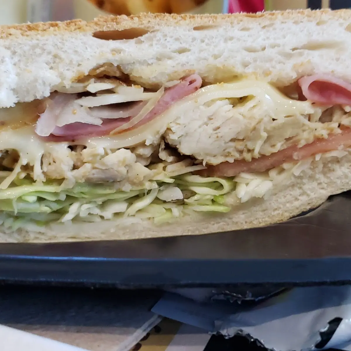 Turkey and Cheese Sandwich