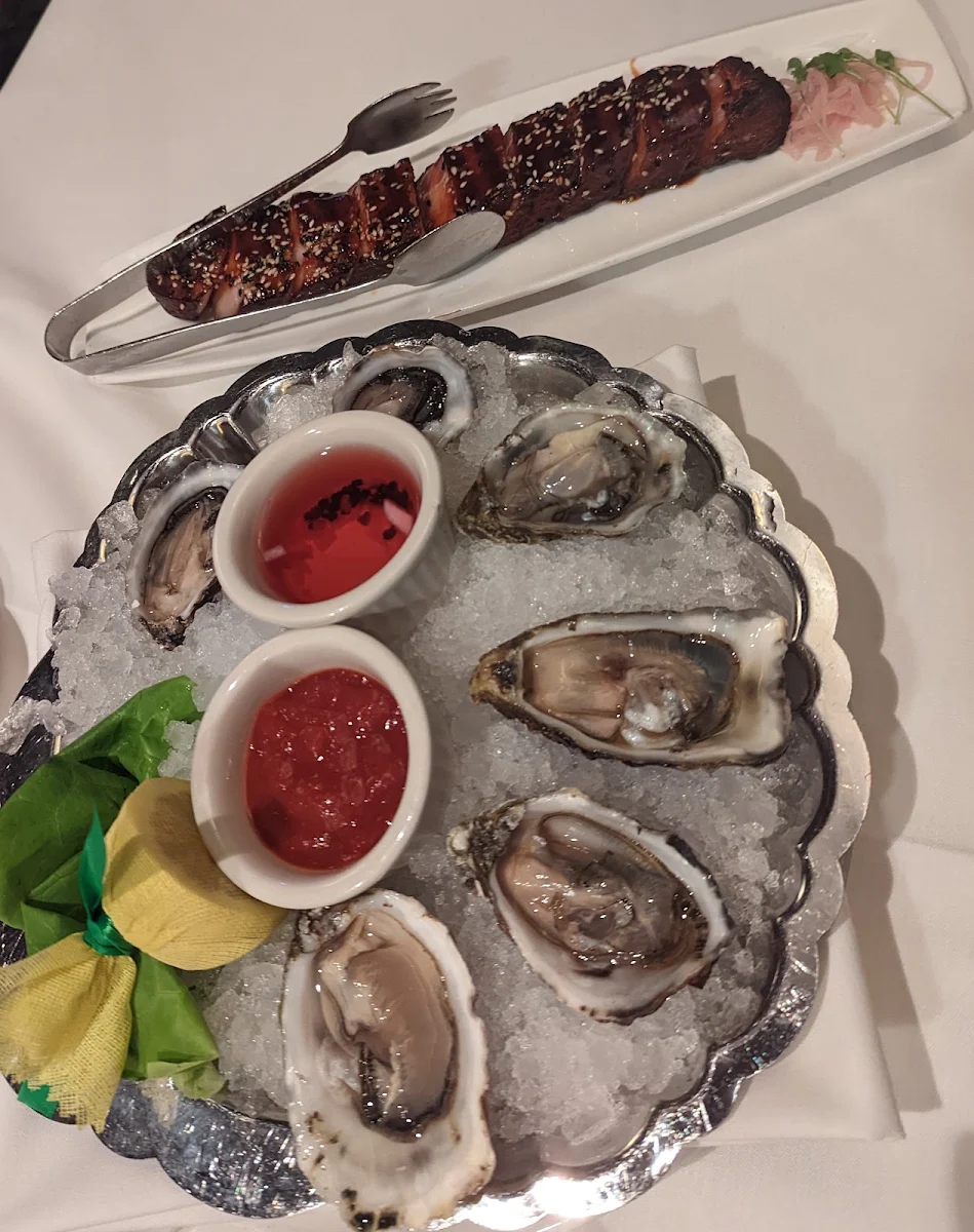 Fresh Oysters on the Half Shell