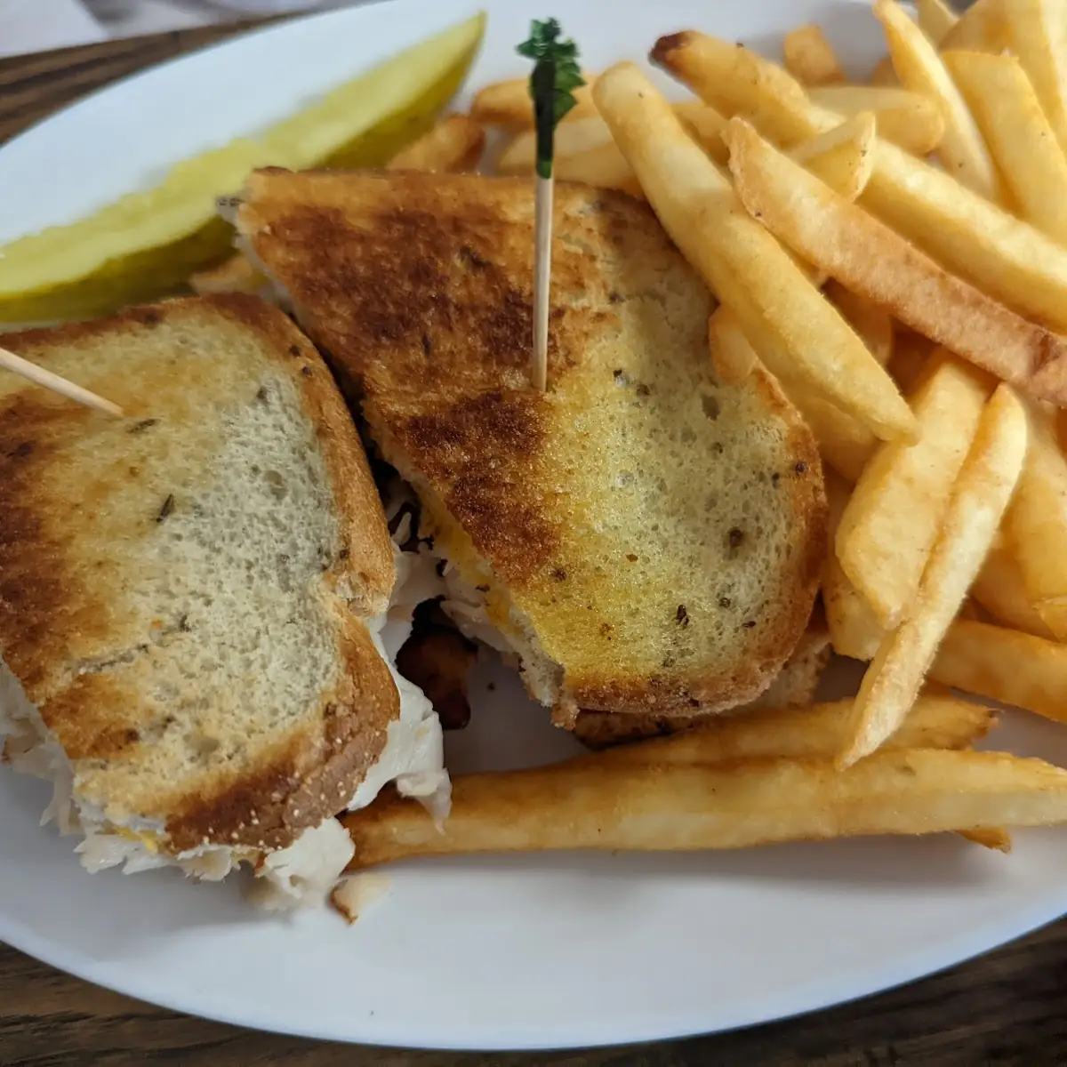 Grilled Cheese with Fries