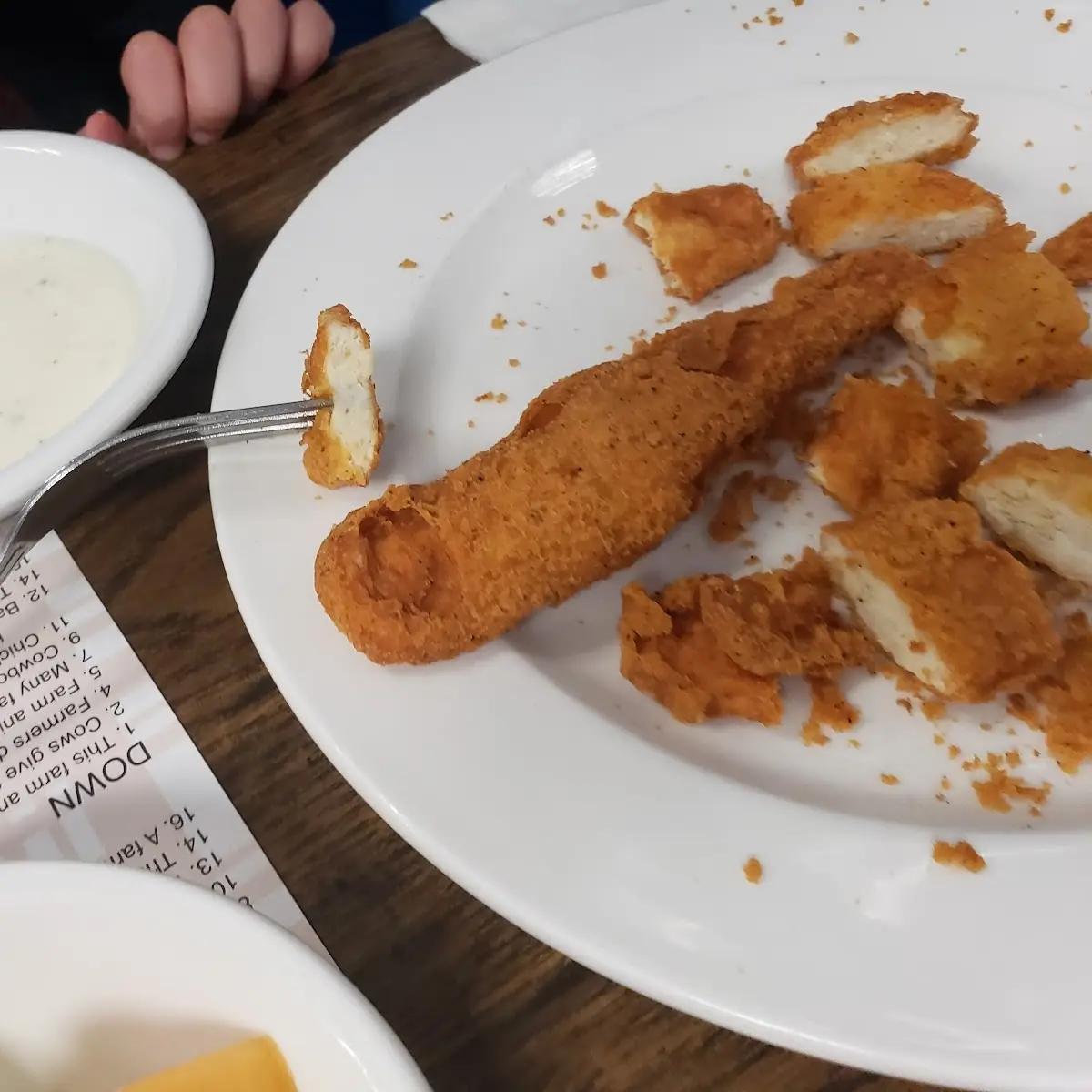Kids Chicken Stipes