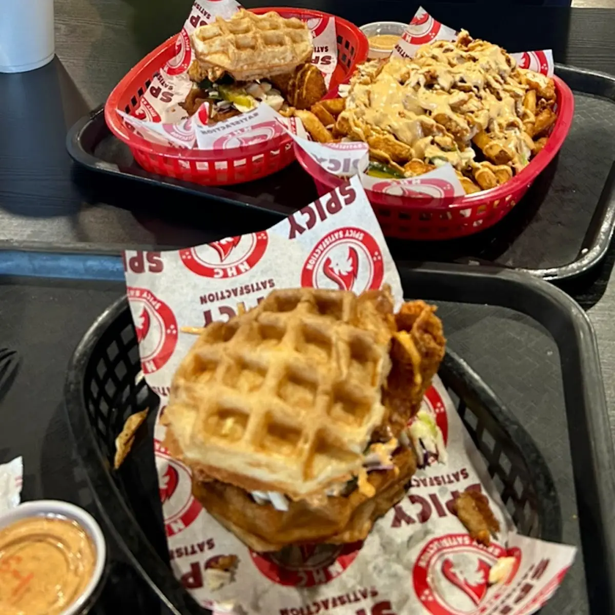 Chicken Waffle Sando