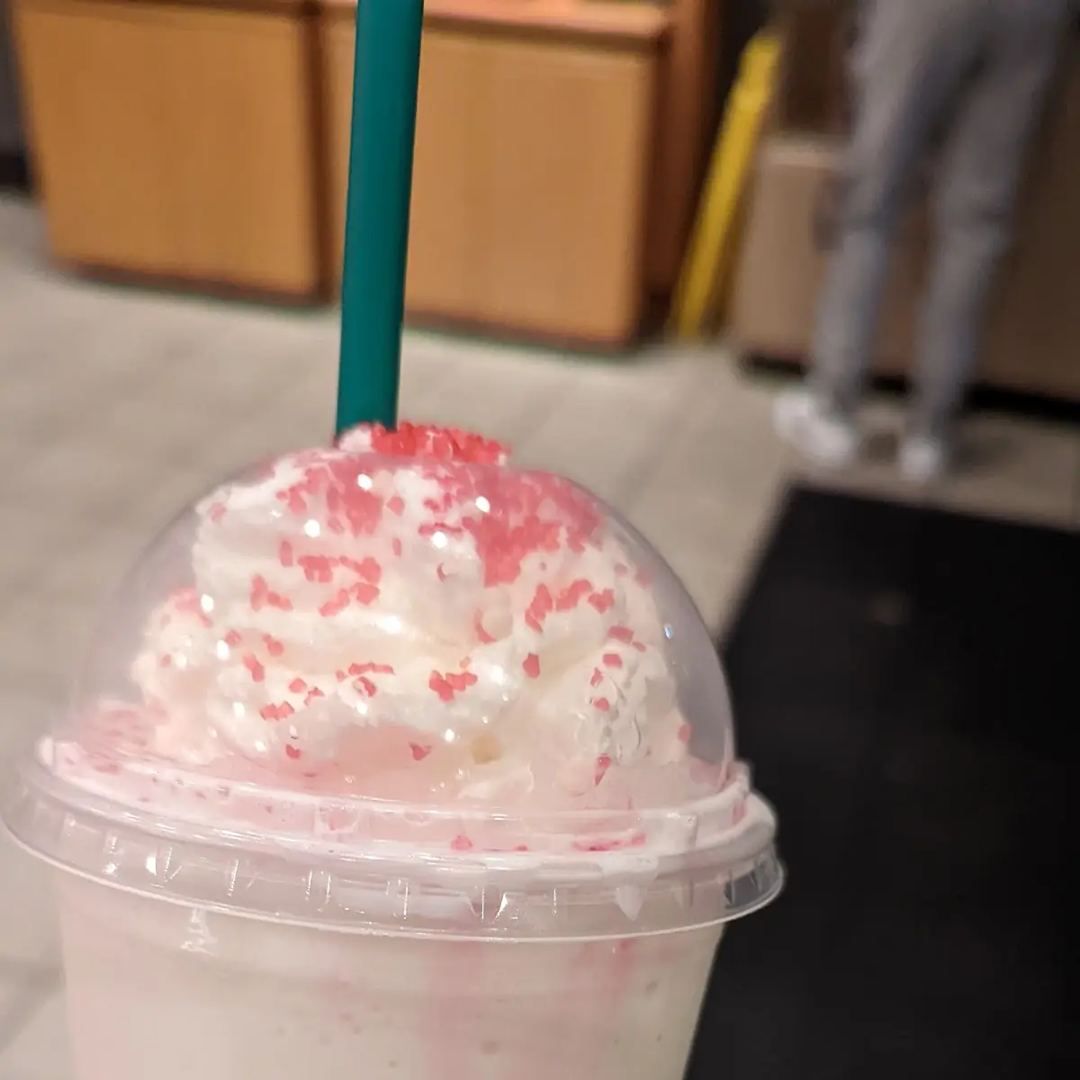 Strawberry Crème Frappuccino Blended Beverage