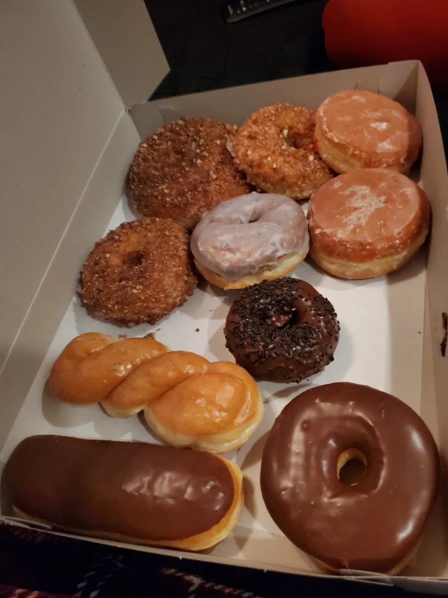 Crumb Donut Blueberry Glazed Donut