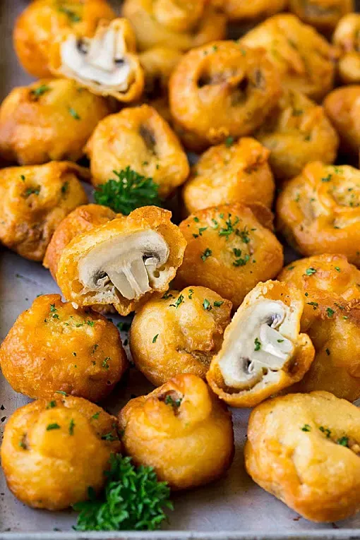 Mushroom Poppers, Burger'D Pallara