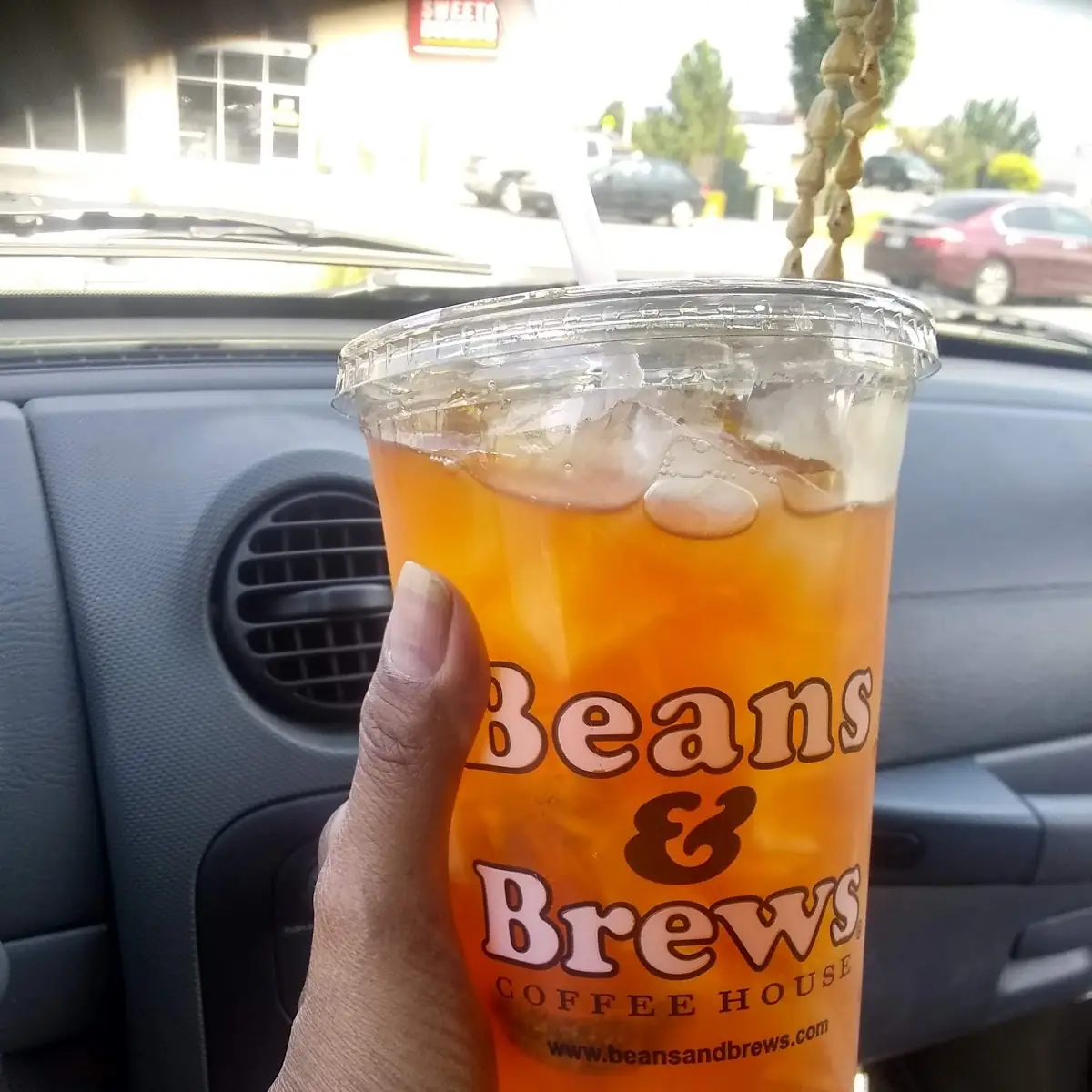 Iced Ginger Peach Tea