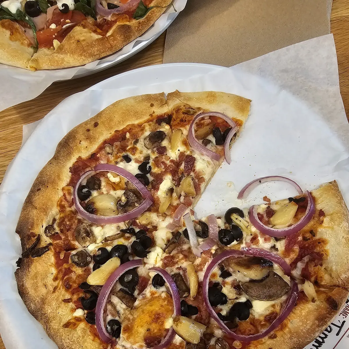 Custom Thin Crust Pizza