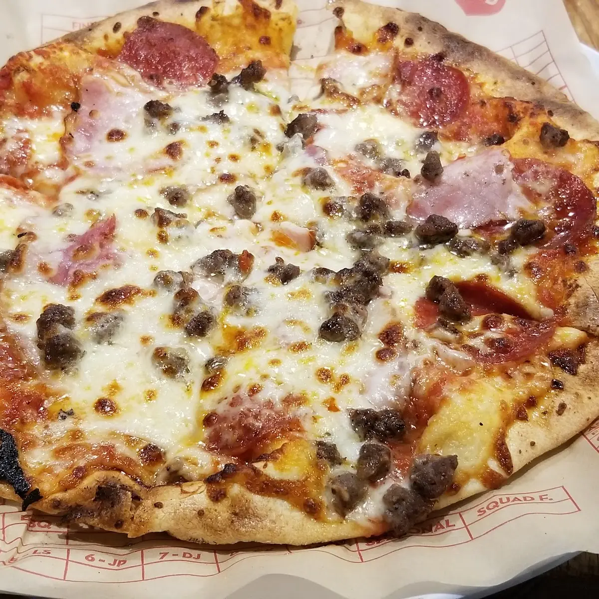 Two Meat Pizza