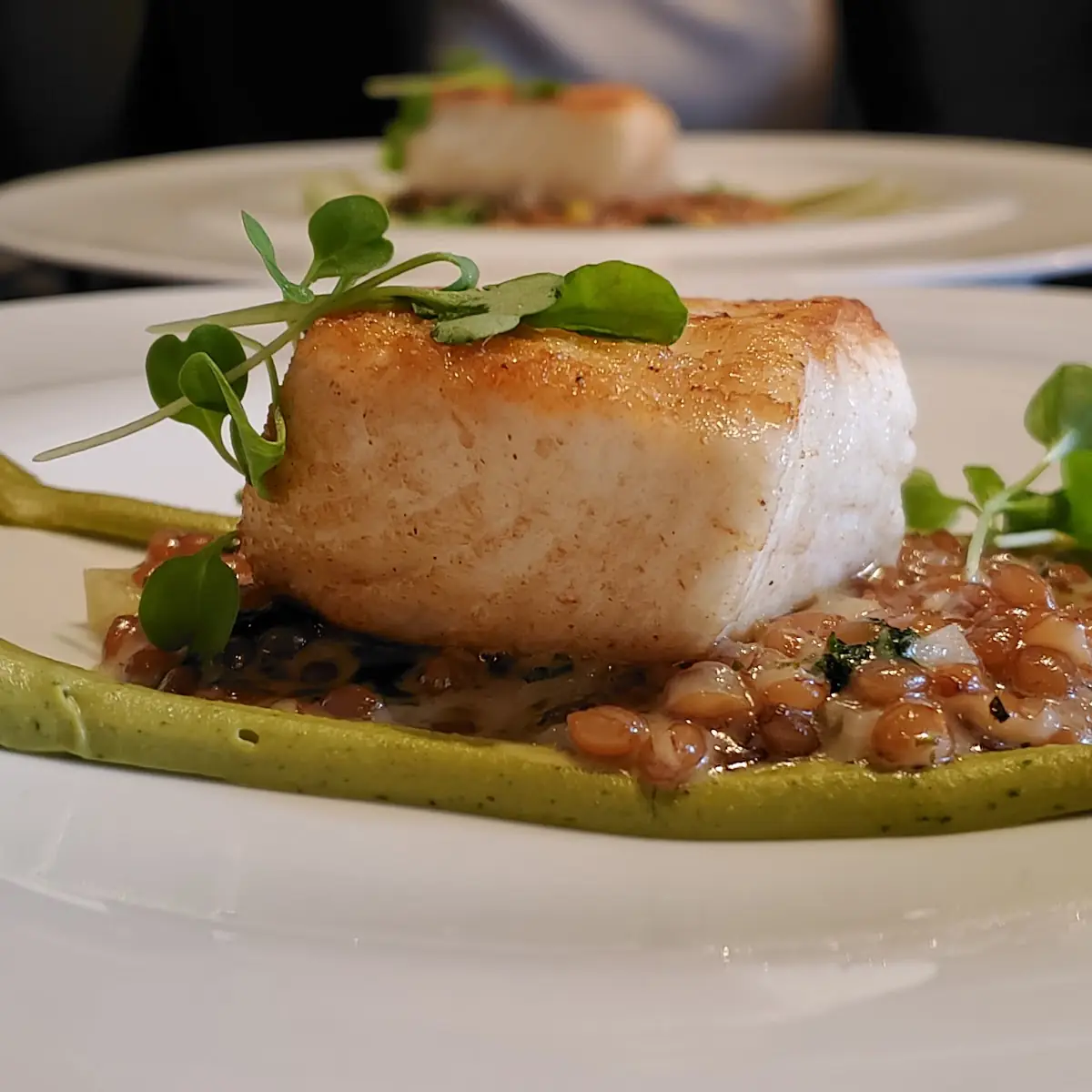 Pan Seared Atlantic Halibut