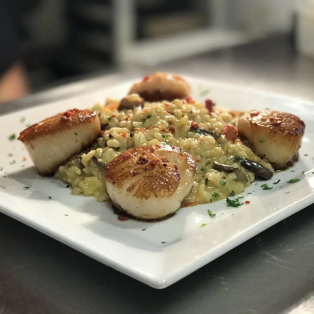 Pan Seared Scallops