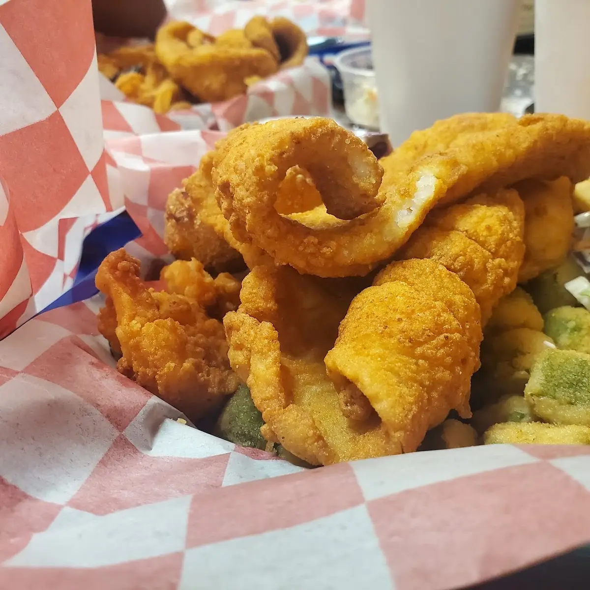 Large Fried Shrimp Platter