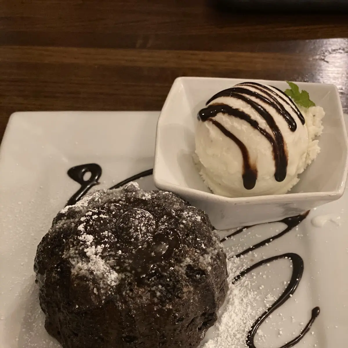 Molten Chocolate Cake