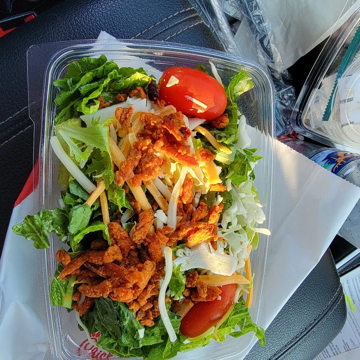 Side Salad with Grilled Chicken