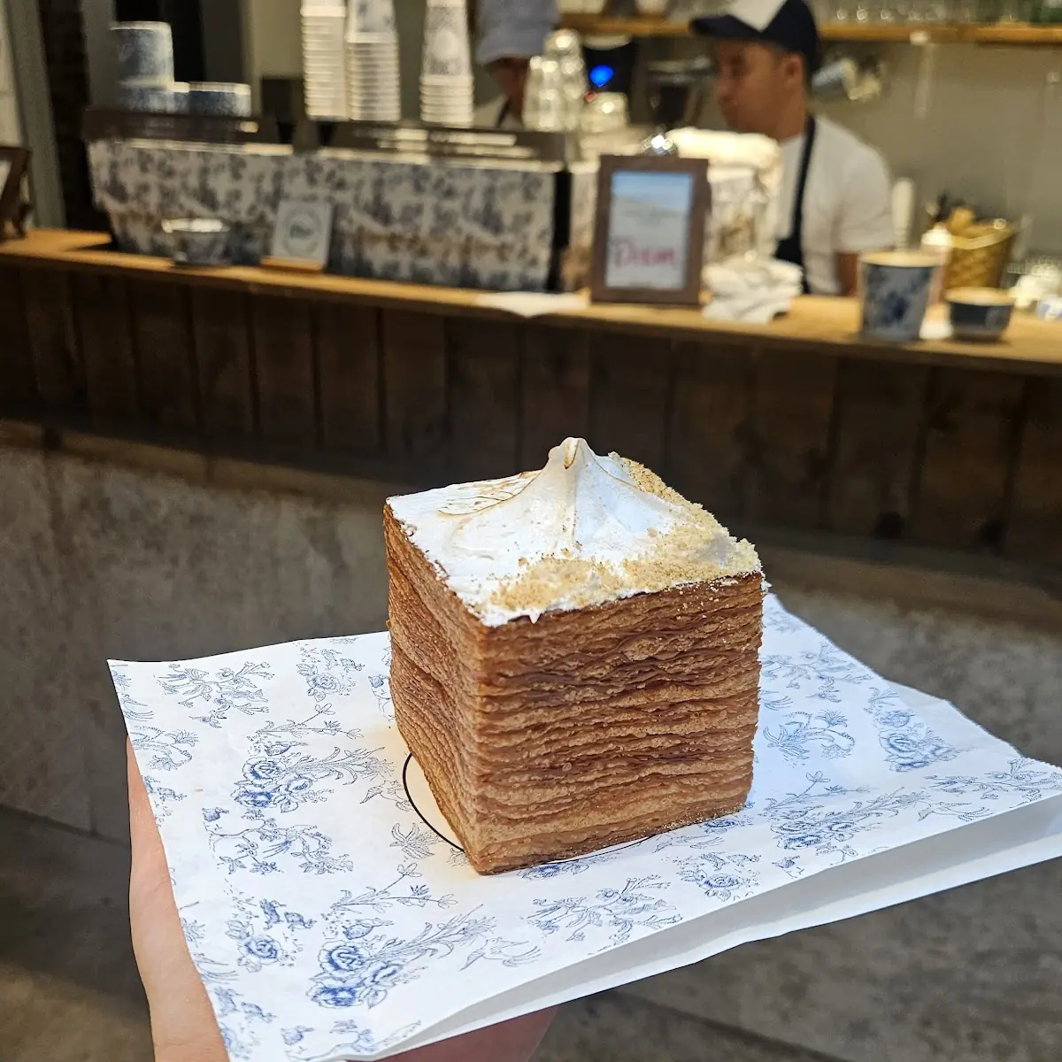 Key Lime Cube Croissant