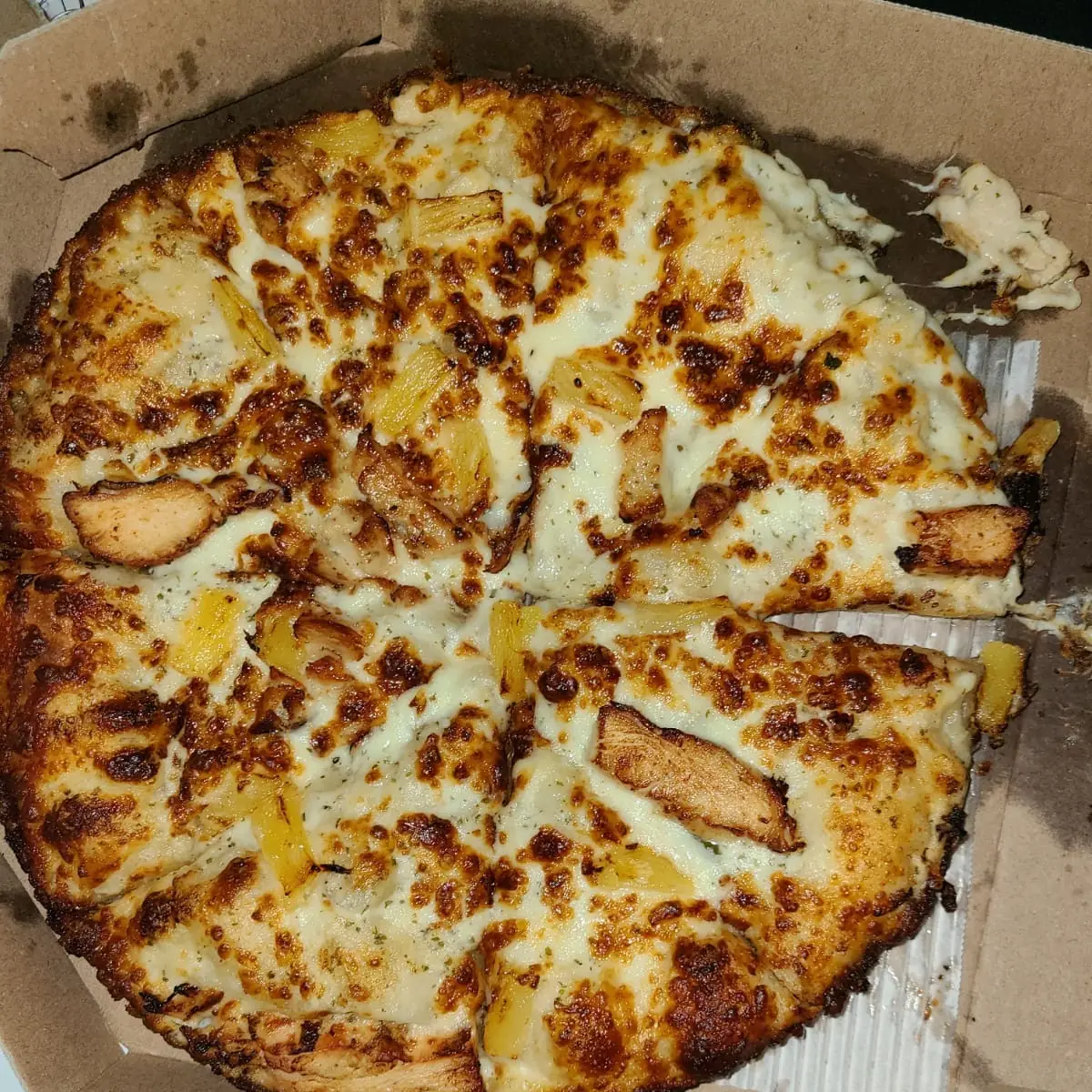Burnt Pizza