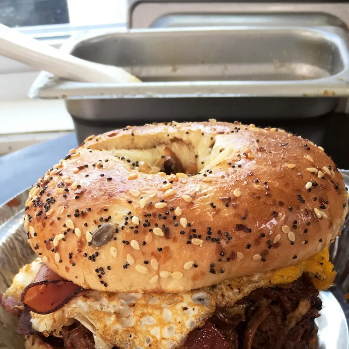 Bacon Egg & Cheese Bagel