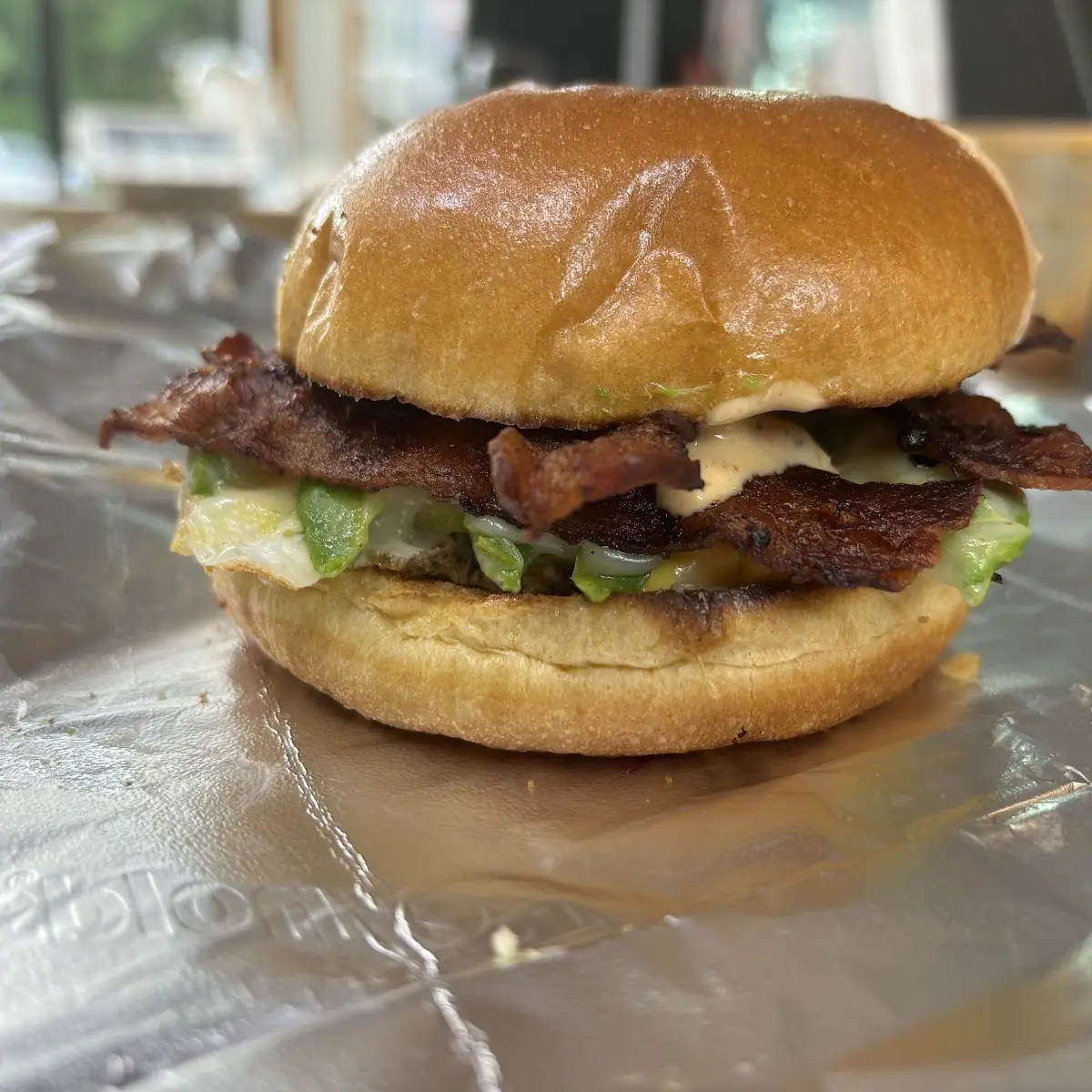 Horny Pig Breakfast Sandwich