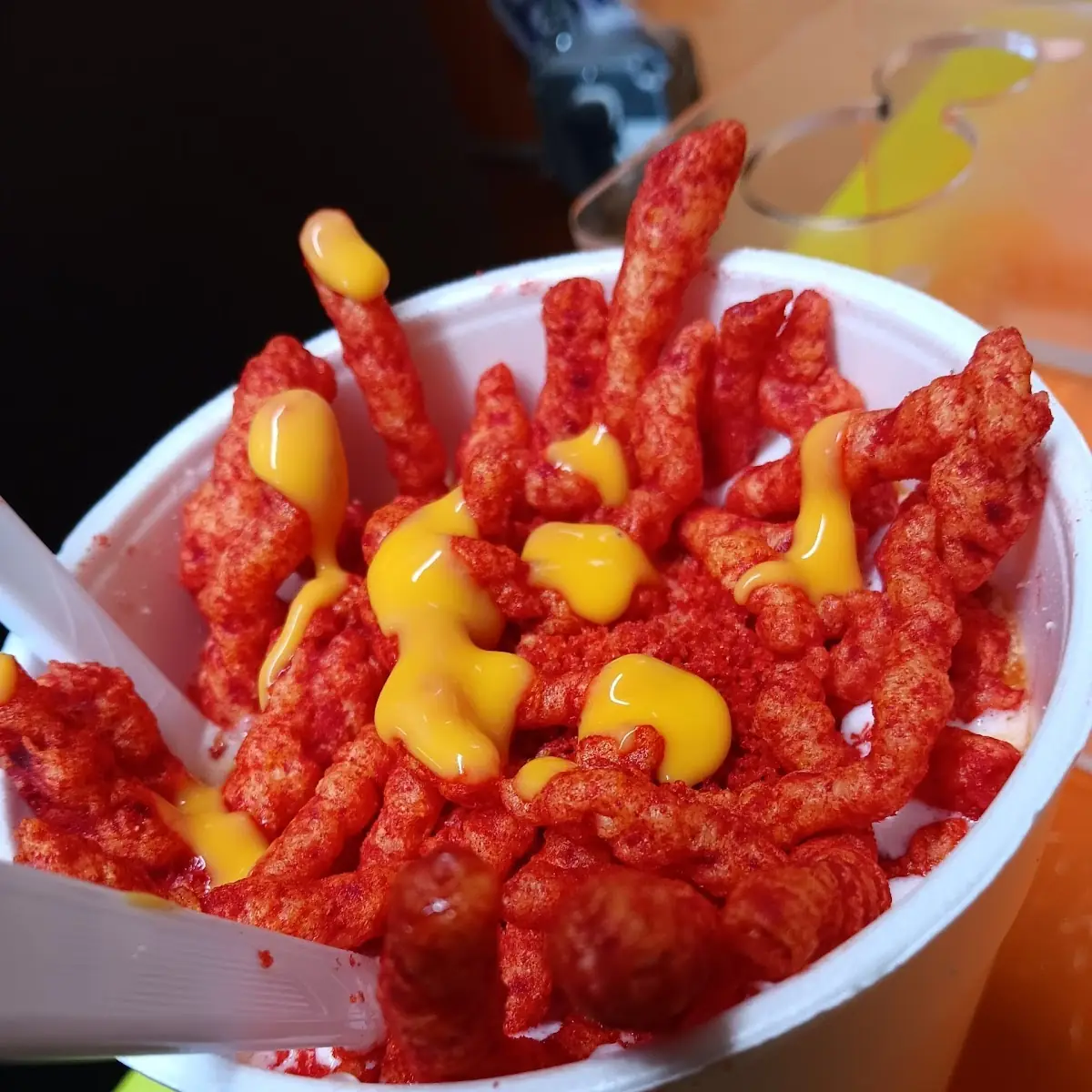 Hot Cheetos and Cheese