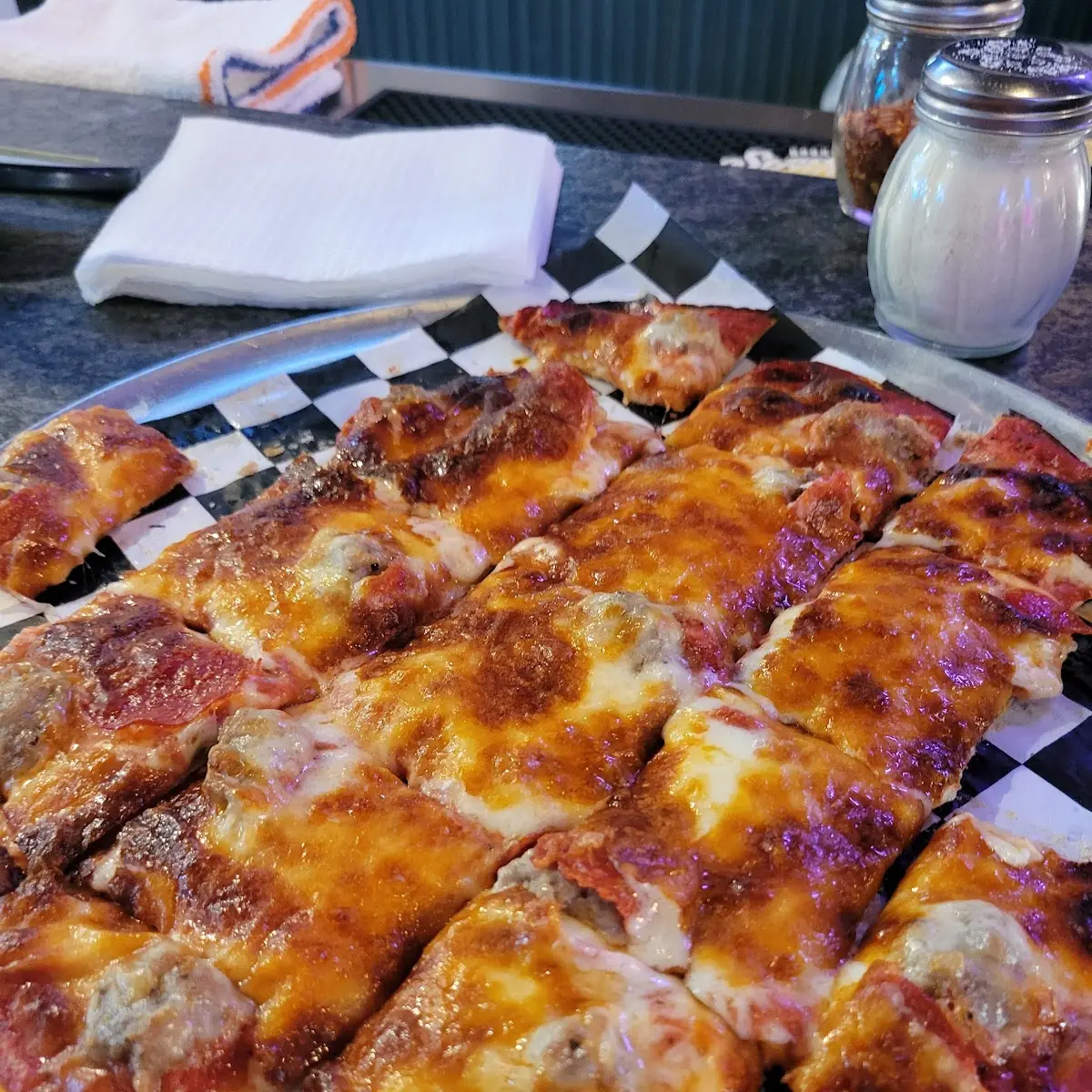 Sausage and Pepperoni Pizza