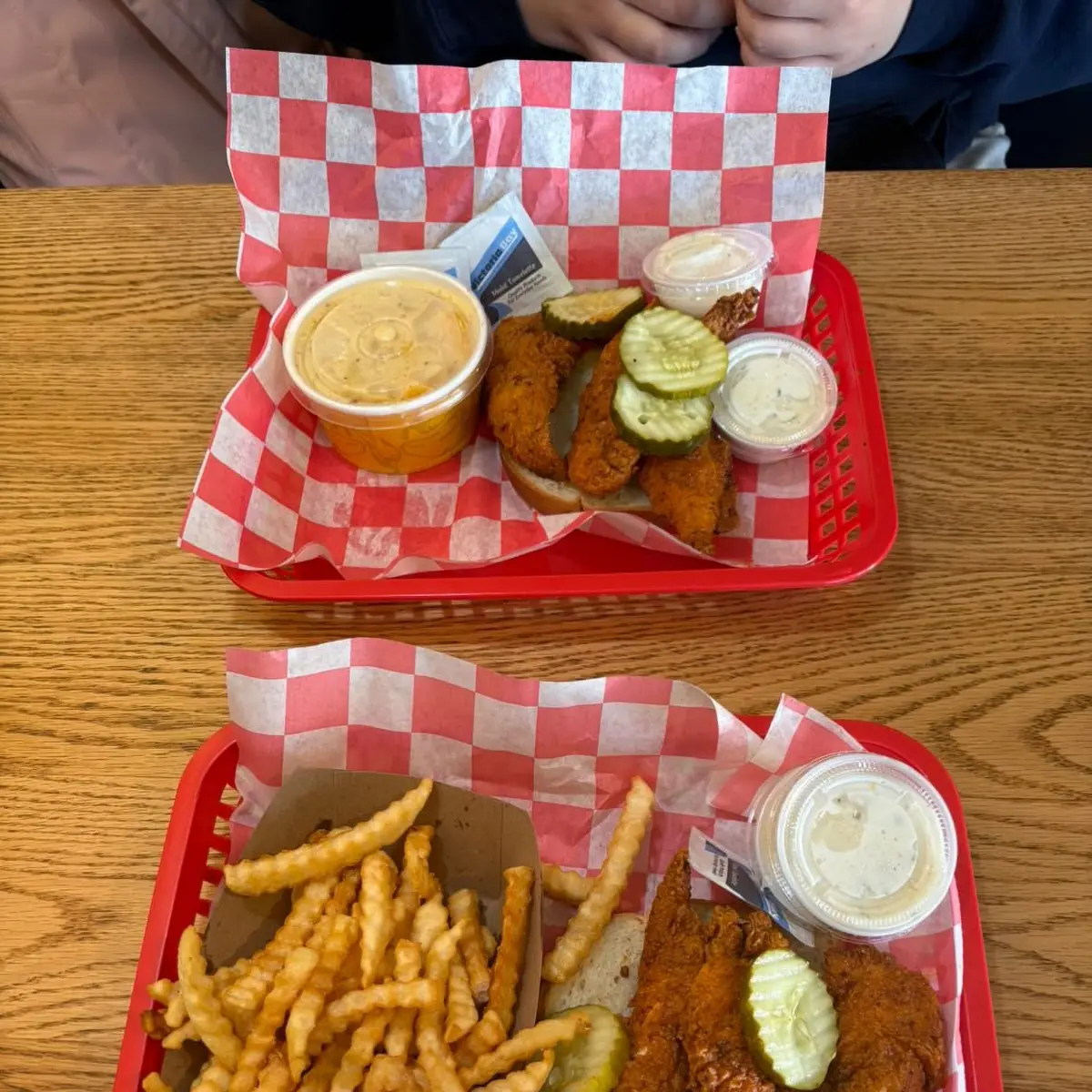 Hot Chicken Tenders Combo