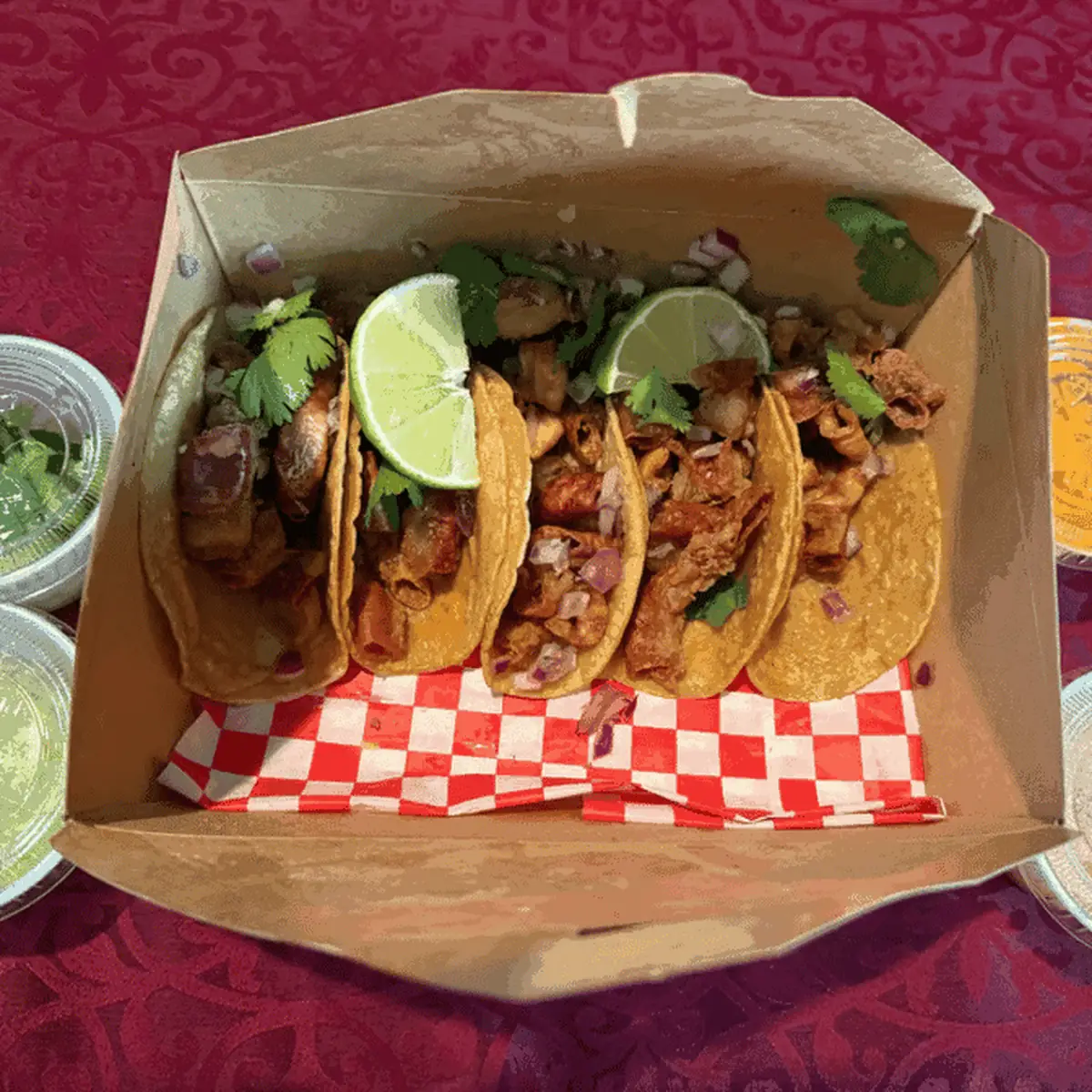 Tacos de Guacamole