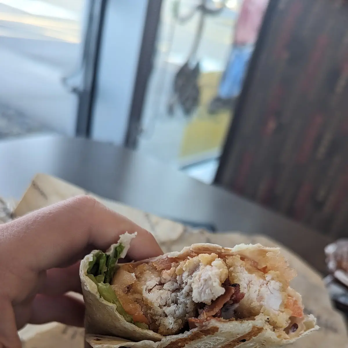 Crispy Chicken Bacon Ranch Wrap