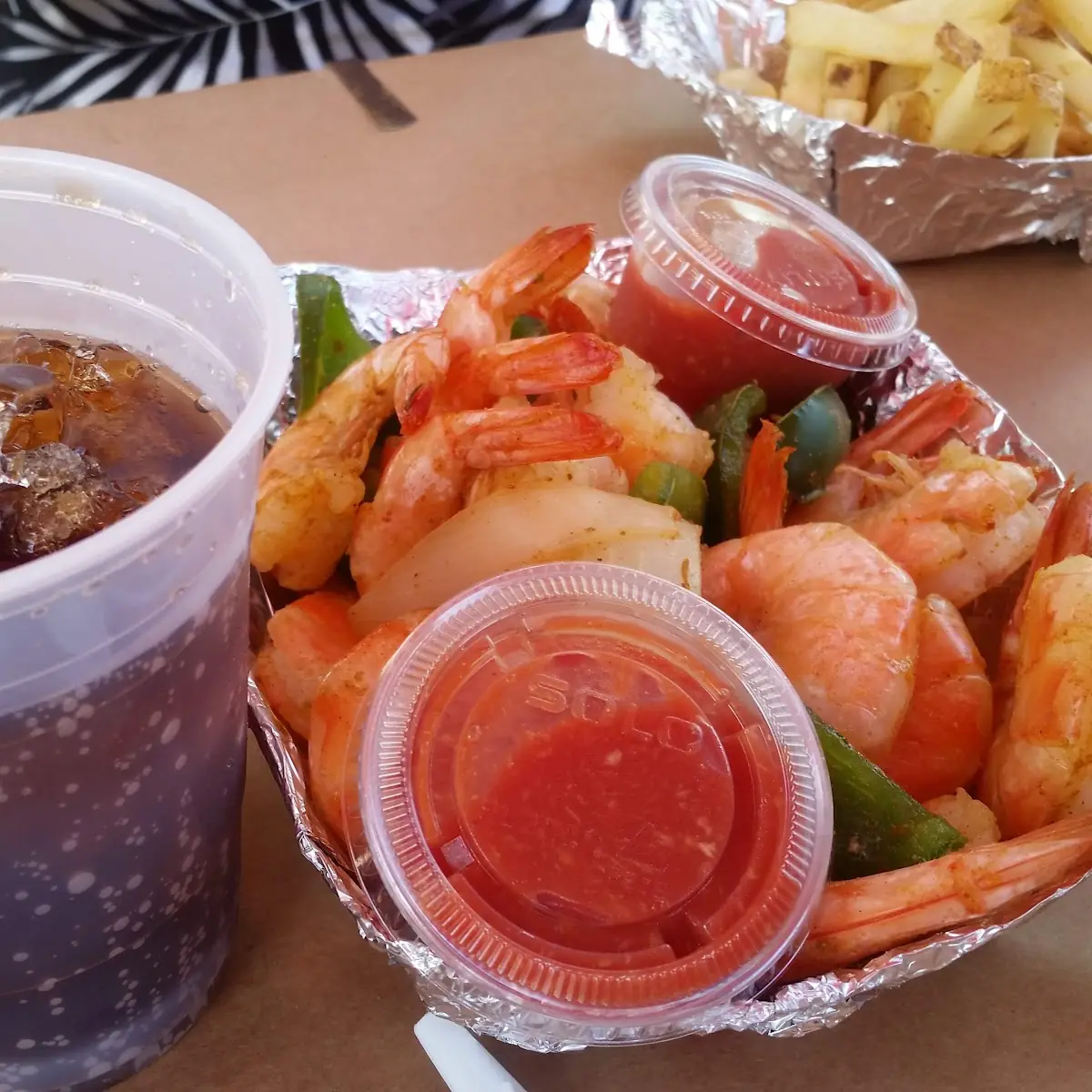 Steamed Shrimp