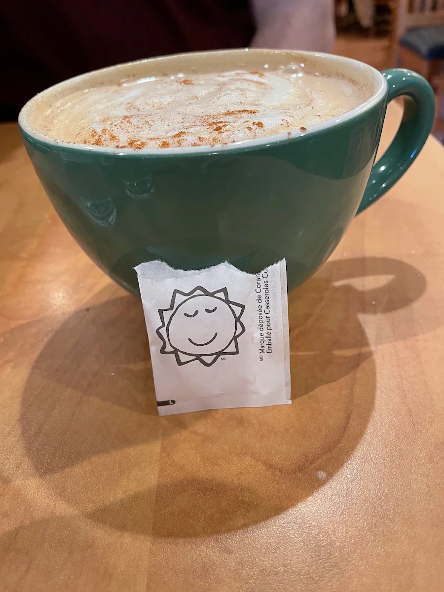 Frothy Cappuccino, Cora Breakfast and Lunch