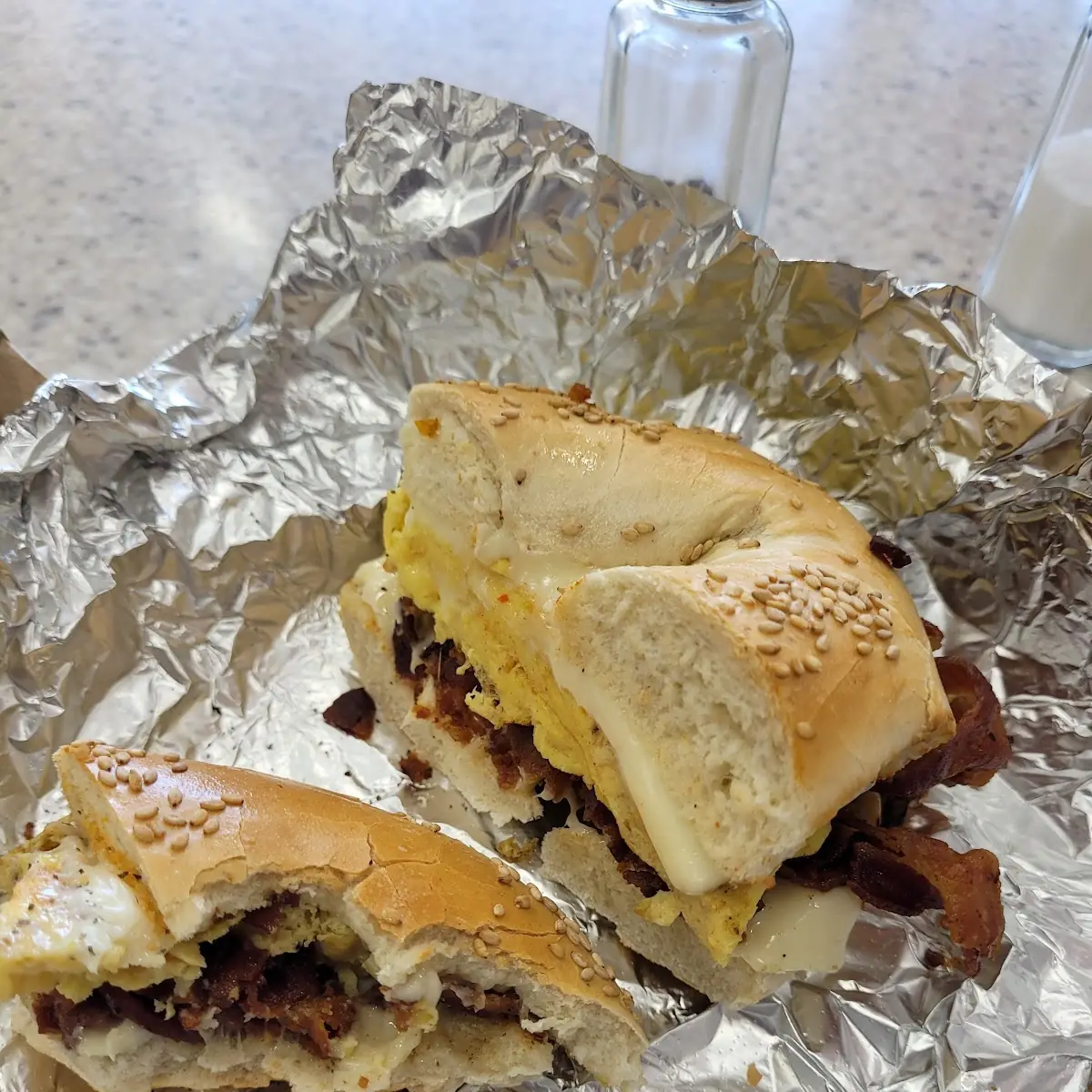Bacon Egg and Cheese Bagel