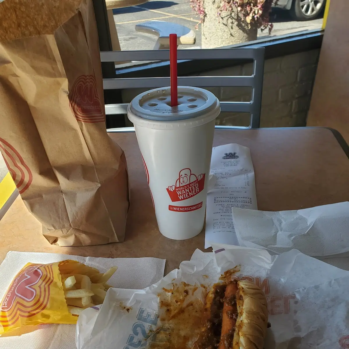 Chili Dog Combo with Fries